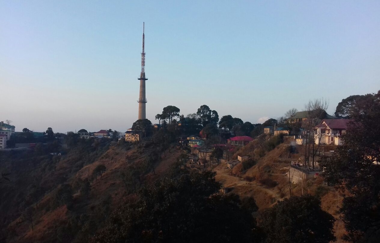 Beautiful view of Kasauli 