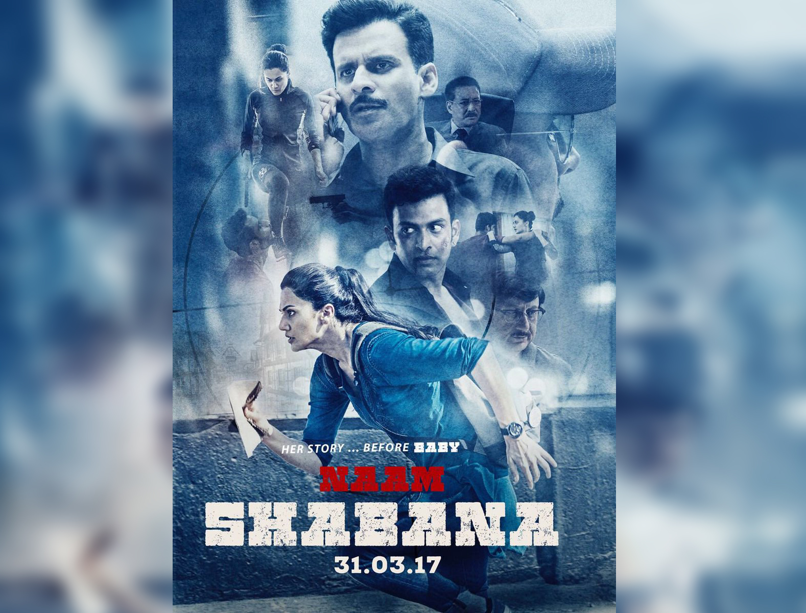 Posters out for 'Naam Shabana'. 