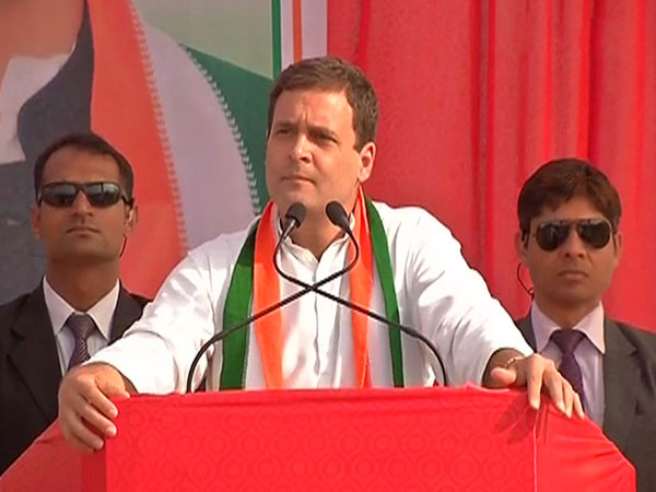 Rahul Gandhi launched a scathing attack at PM Modi at Barabanki rally