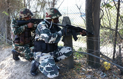 BSF gunned down the terrorist in Keri Sector of Rajouri