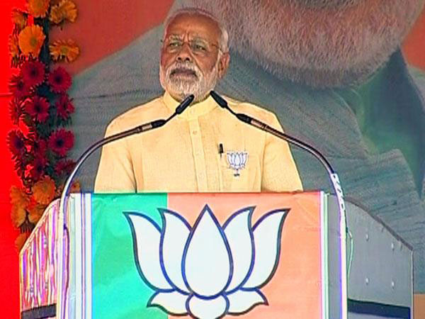 Prime Minister Narendra Modi at Bahraich