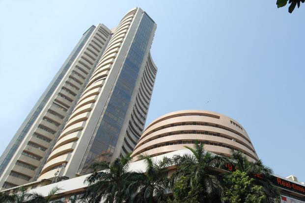 A view of Bombay stock exchange 