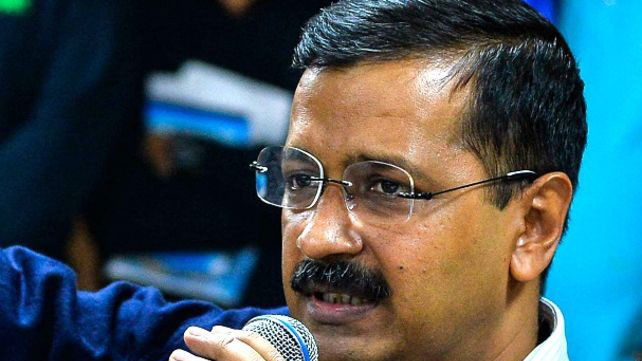 दिल्ली के मुख्यमंत्री अरविंद केजरीवाल 