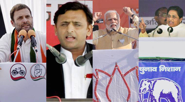 A highly-charged final phase of campaigning for the Uttar Pradesh polls culminated. 