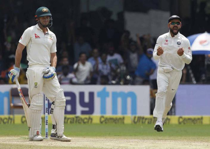 India sets for 1-1 out of five test match 