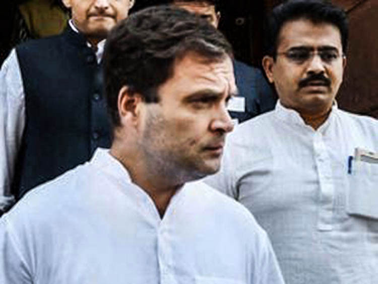 कांग्रेस उपाध्यक्ष राहुल गांधी