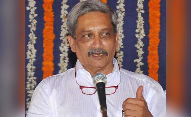 A file photo of Manohar Parrikar