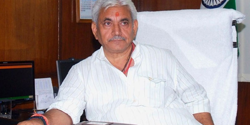 A file photo of Manoj Sinha