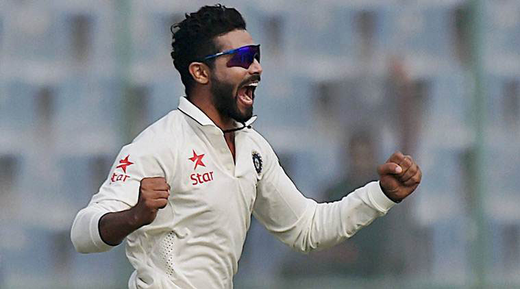 Indian cricketer Ravindra Jadeja 