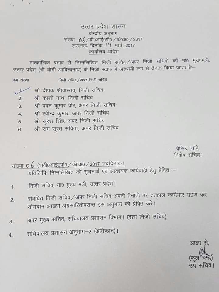 नियुक्ति आदेश