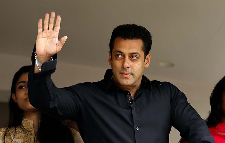 Bollywood actor Salman Khan