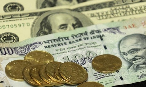 The US dollar firmed up against the rupee at Rs.65.52/53 per dollar 