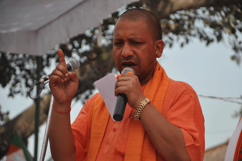 A file photo of UP CM Yogi Adityanath