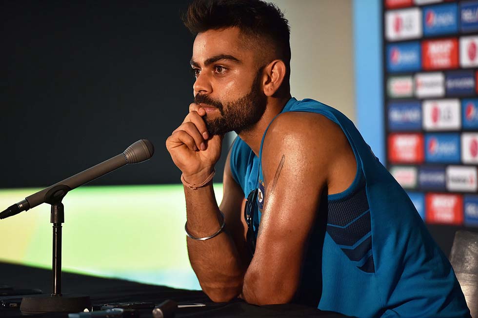 Indian player Virat Kohli 