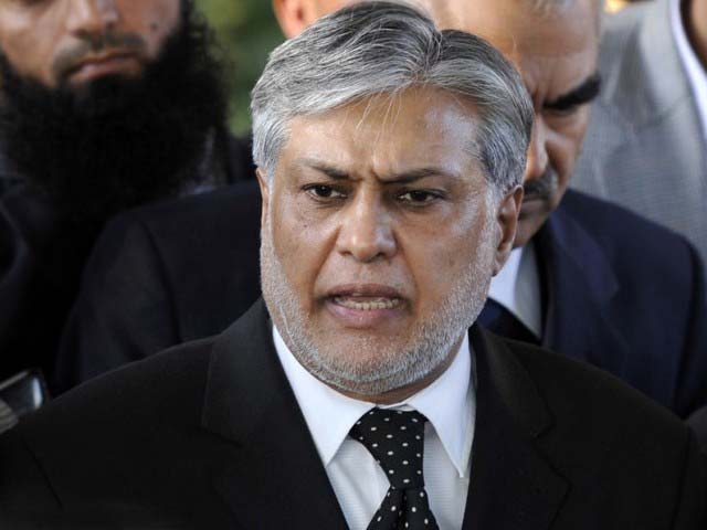 Pakistan Finance Minister Ishaq Dar 