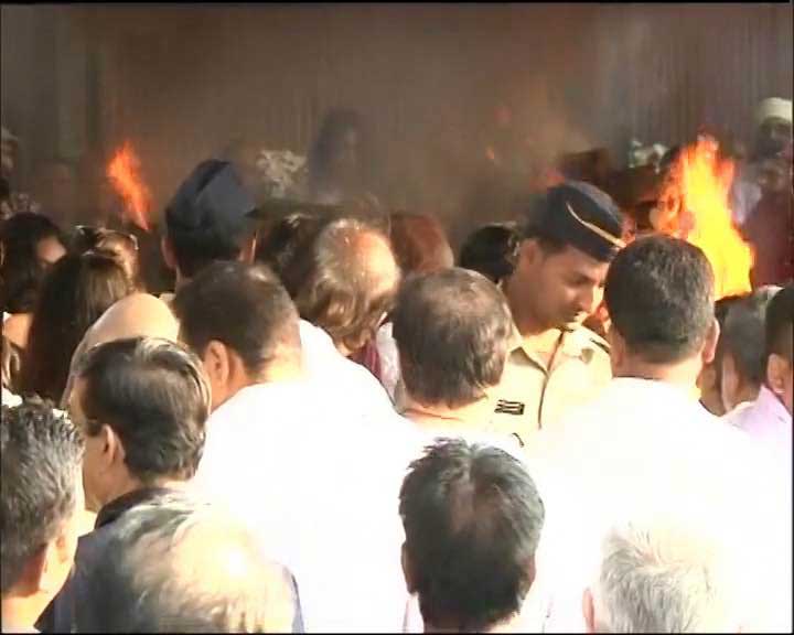 The funeral of Actor Vinod Khanna