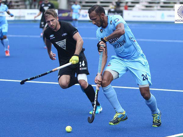 Harmanpreet during a game