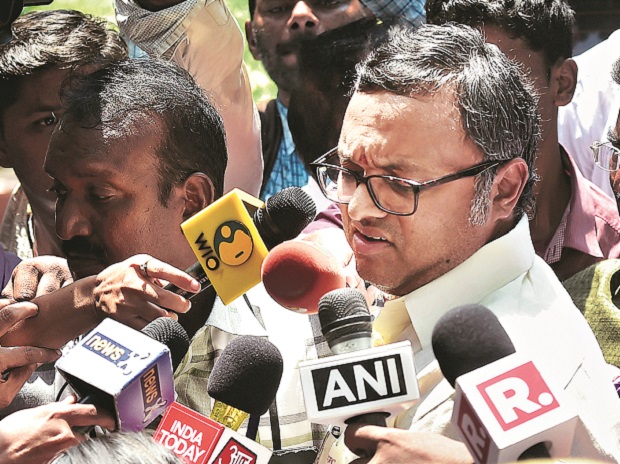 Former union minister P Chidambaram's son Karti