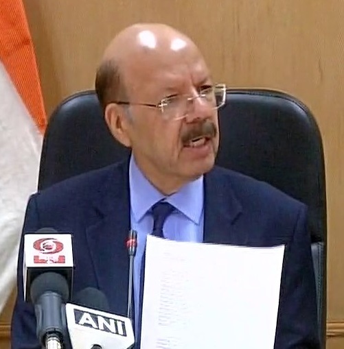  Chief Election Commissioner (CEC) Nasim Zaidi