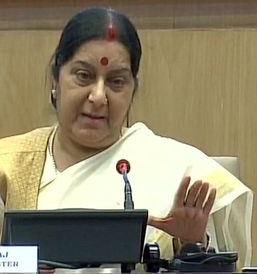 Sushma Swaraj, External Affairs Minister 