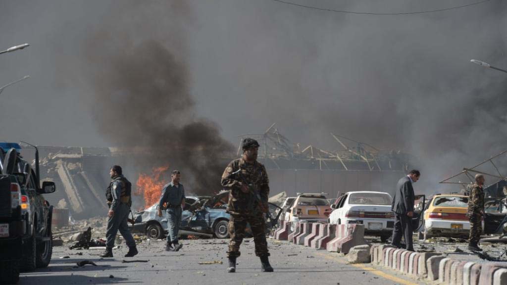  A powerful explosion was reportedly heard in Kabul