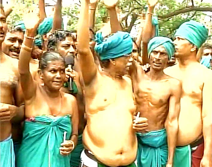 Farmers from Tamil Nadu