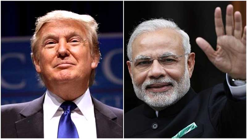 President Donald Trump & Prime Minister Modi 