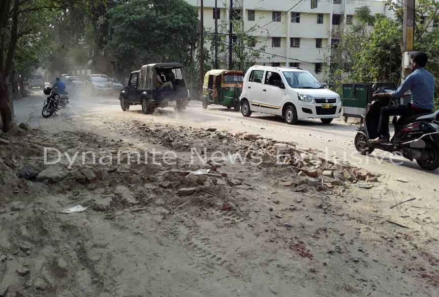 सड़कों की वर्तमान स्थिति