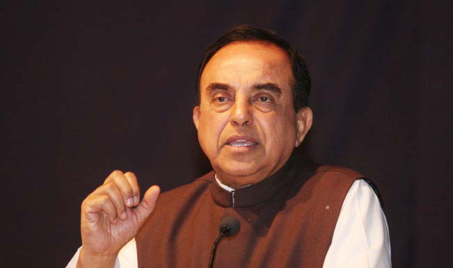 BJP leader Subramanian Swamy