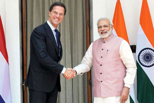 PM Modi and Dutch PM H.E. Mark Rutte