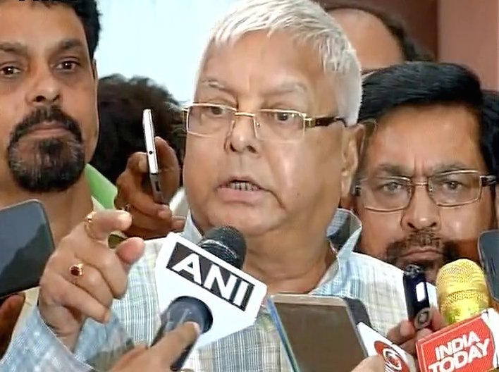  Lalu Prasad Yadav, RJD chief