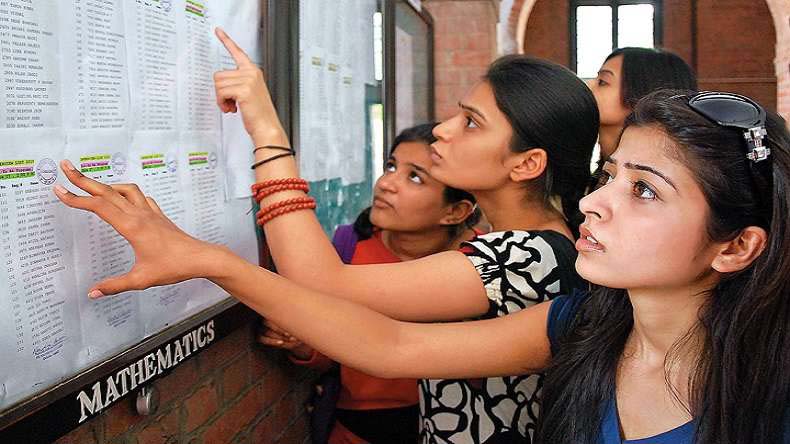 Student checking their list (File Photo)