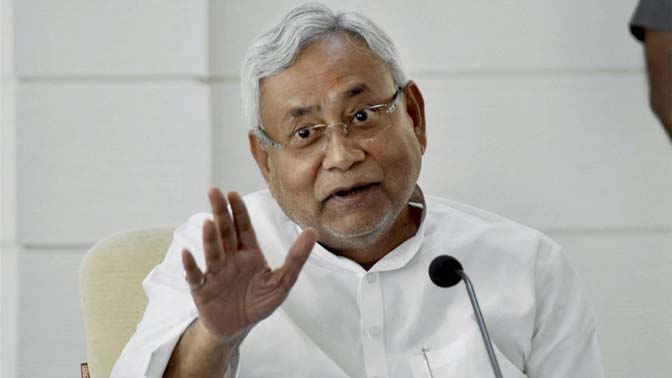 Bihar Chief Minister Nitish Kumar