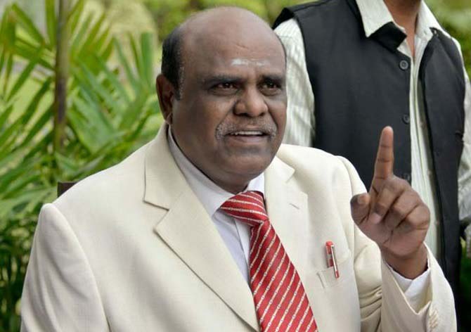 Former Calcutta High Court judge Justice C S Karnan