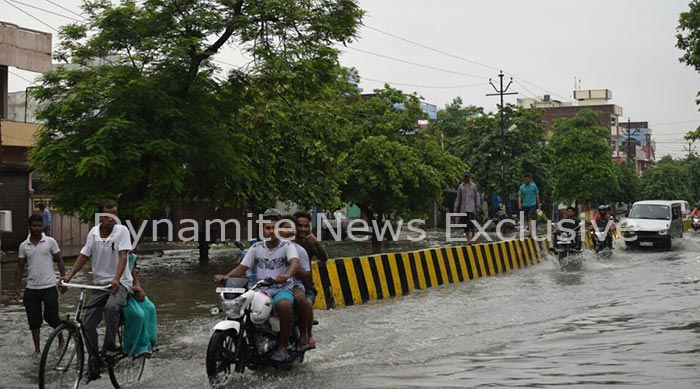 बारिश से जलभराव