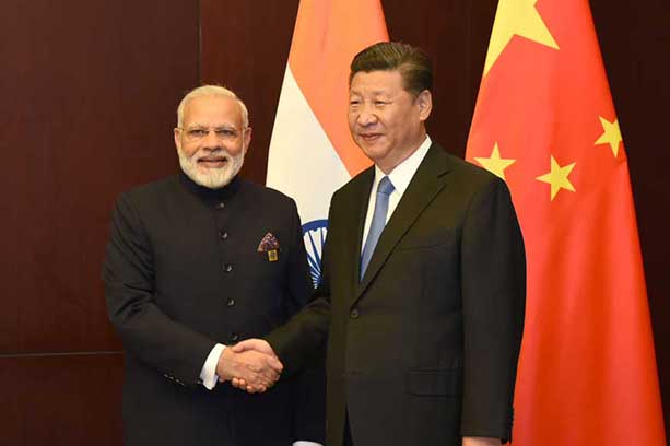 Prime Minister Narendra Modi and President Xi Jinping 