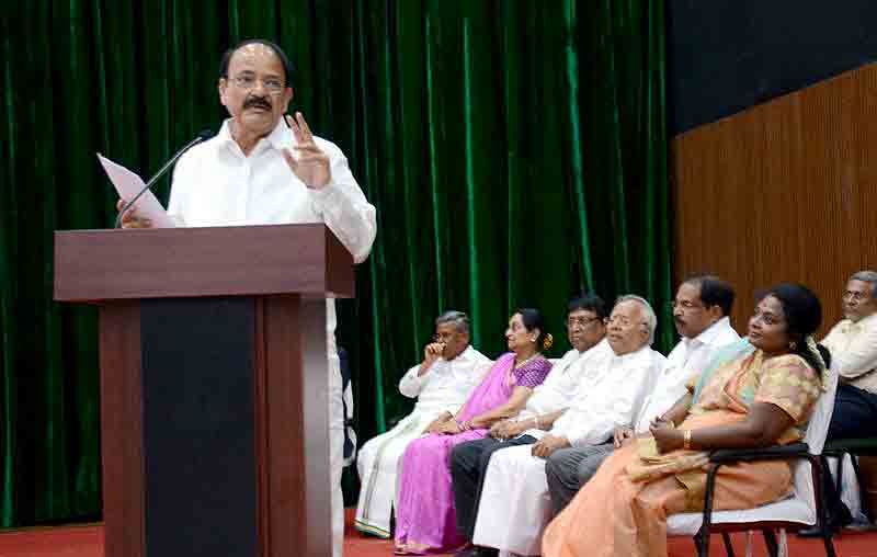 M Venkaiah Naidu, Union minister