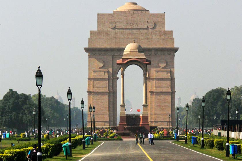 A view of India Gate 