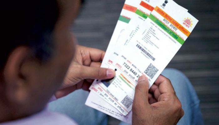 A view of Aadhaar Card 