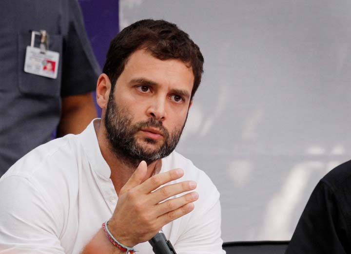 Congress vice-president Rahul Gandhi