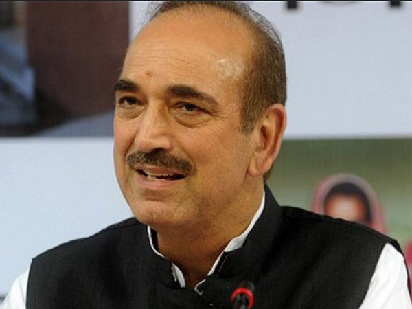 Congress leader Ghulam Nabi Azad