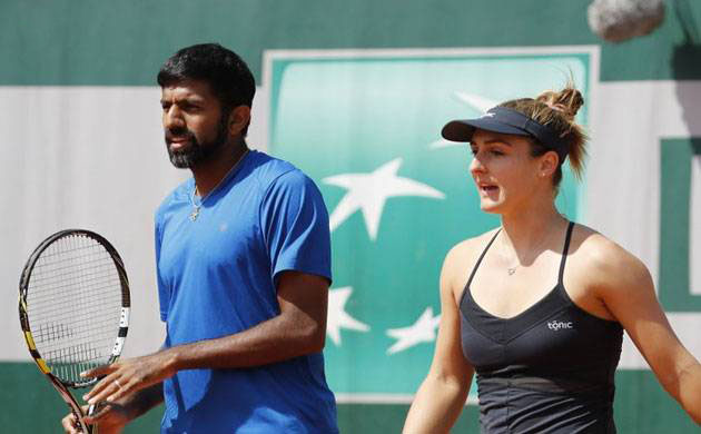  Rohan Bopanna and his Canadian partner Gabriela Dabrowski 