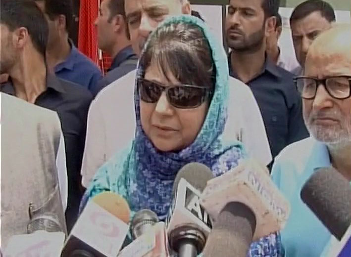 Jammu and Kashmir Chief Minister Mehbooba Mufti 