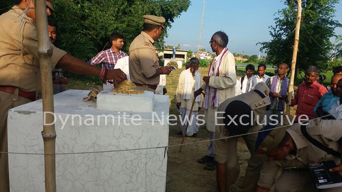 अज्ञात लोगों ने तोड़ी भगवान बुद्ध की मूर्ति