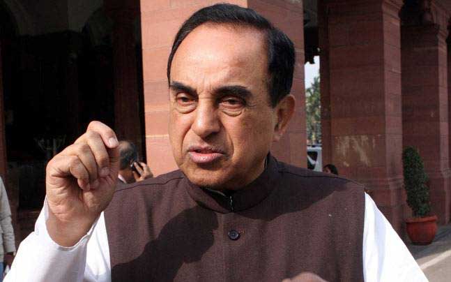 BJP leader Subramanian Swamy 