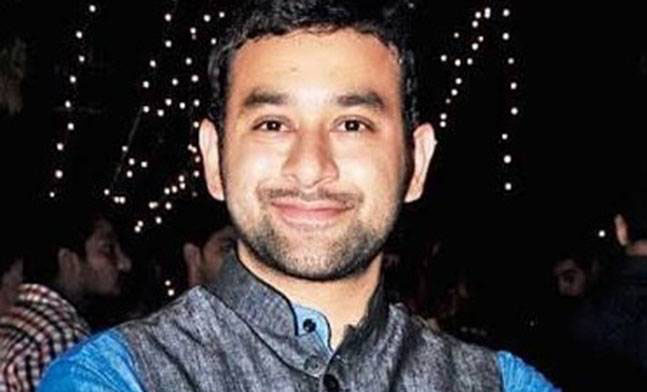 Congress leader Mukesh Goud's son Vikram Goud 