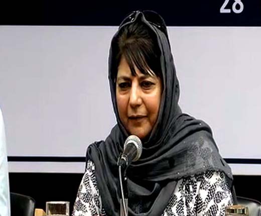 Jammu and Kashmir Chief Minister Mehbooba Mufti