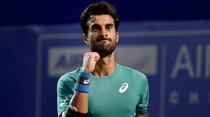 Indian tennis player Yuki Bhambri 