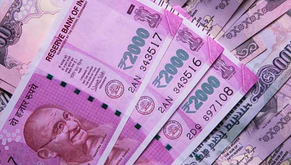 Rupee hits fresh high of 63.65 