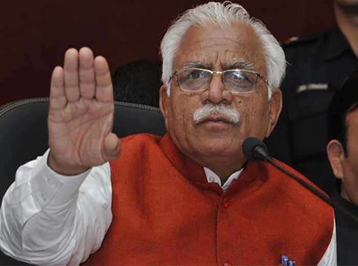 Haryana CM Khattar 